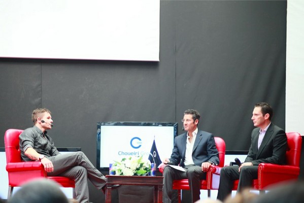 Felix Baumgartner at MENA Cristal Festival